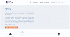Desktop Screenshot of logipam.com